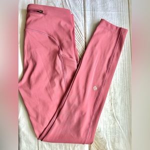 Lululemon 🍋 Speed Up Tight 28" Full-On Luxtreme leggings in Moss Rose size 4